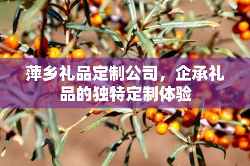 萍乡礼品定制公司，企承礼品的独特定制体验